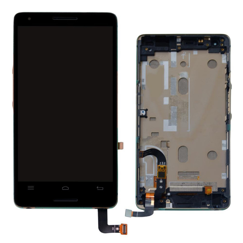 Infocus M810 Display and Touch Screen Glass Combo - Black